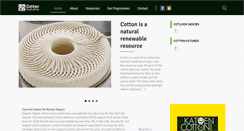 Desktop Screenshot of cottonsa.org.za